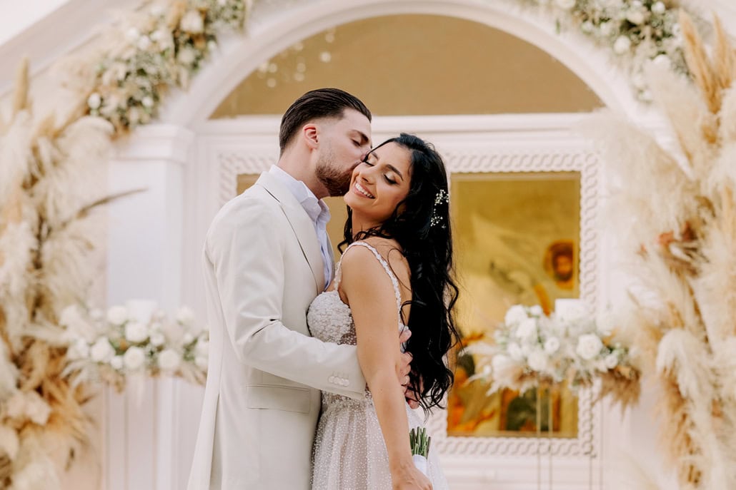 Boho καλοκαιρινός γάμος στο Κτήμα Εφηλένα στην Αθήνα | Βίβιαν & Θάνος