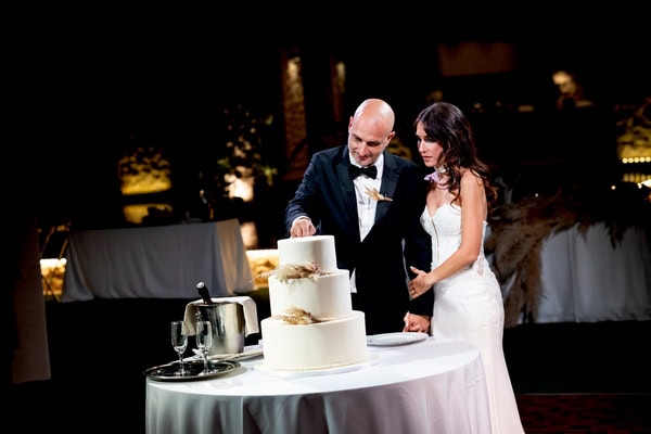 Boho γάμος βάπτιση στο Κτήμα Ορίζοντες με pampas grass και κάλλες | Χρυσανθη & Γιωργο