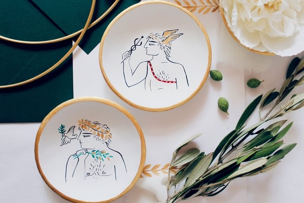 Κεραμικές μπομπονιέρες με καλλιτεχνική υπογραφή από το Flaw Project