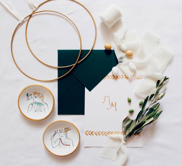 Ceramic Wedding Favors With Artistic Signature From Flaw Project