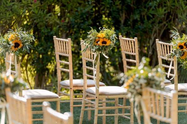 Colorful Symbolic Wedding Natural Setting