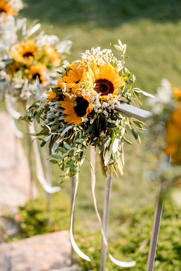 Colorful Symbolic Wedding Natural Setting