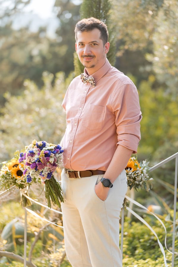 Colorful Symbolic Wedding Natural Setting