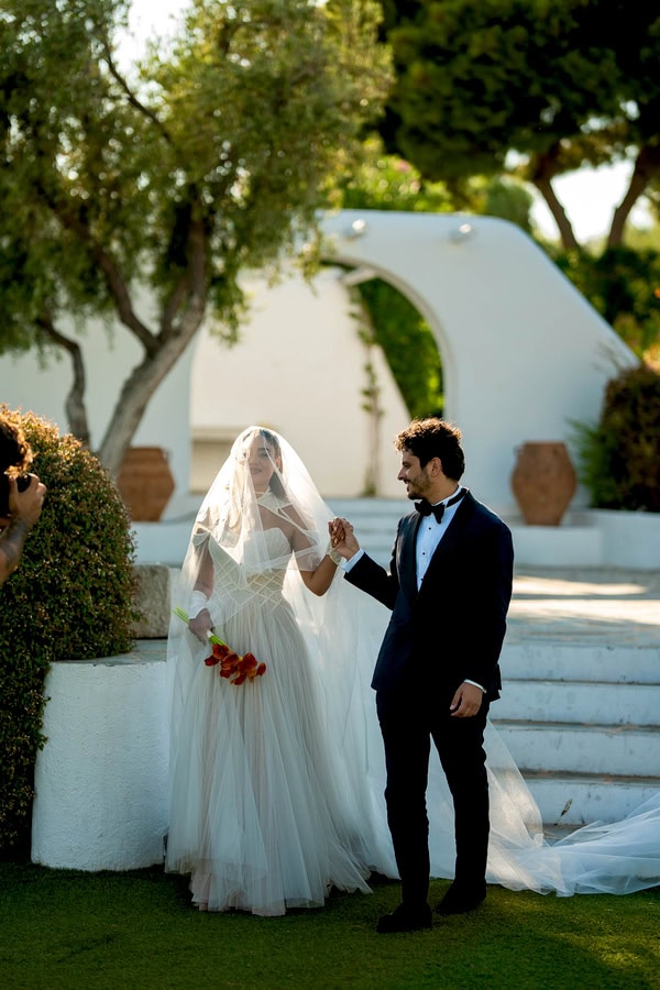 Destination Wedding Athens Sunset Colors