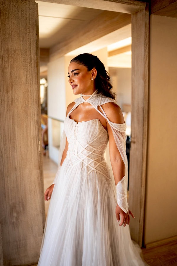 Destination Wedding Athens Sunset Colors