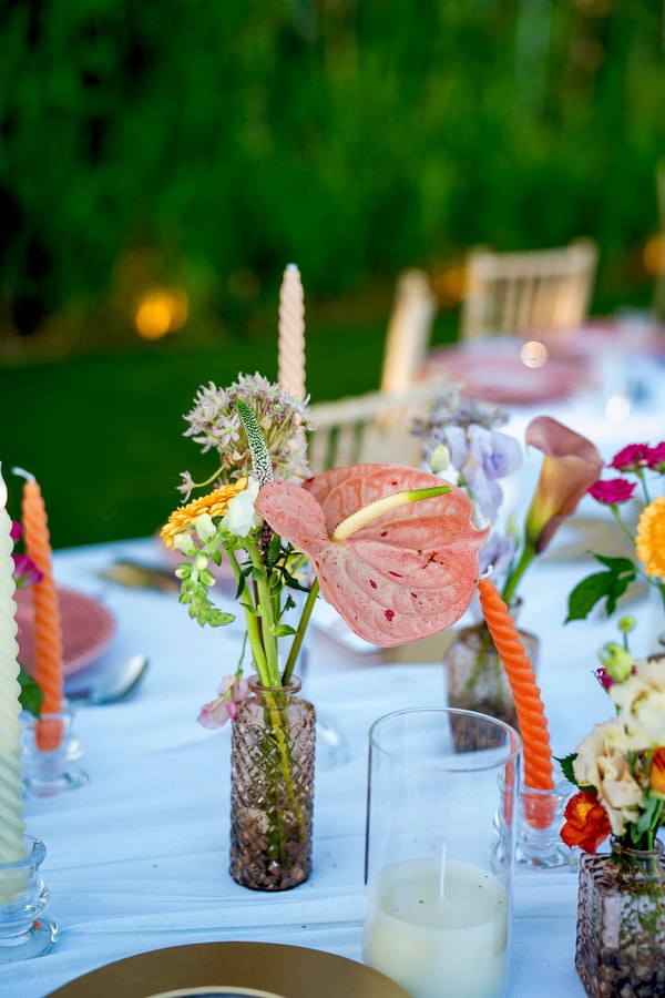 Destination Wedding Athens Sunset Colors