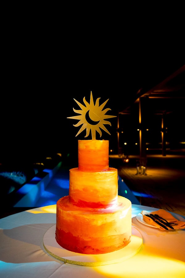 Destination Wedding Athens Sunset Colors