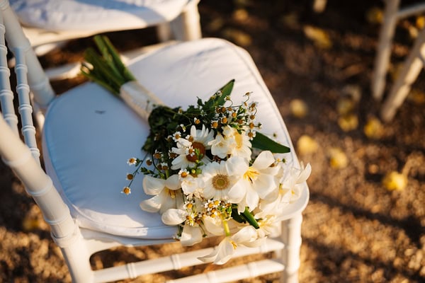 Destination Wedding Chania Daisies Crete