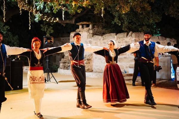 Destination Wedding Chania Daisies Crete