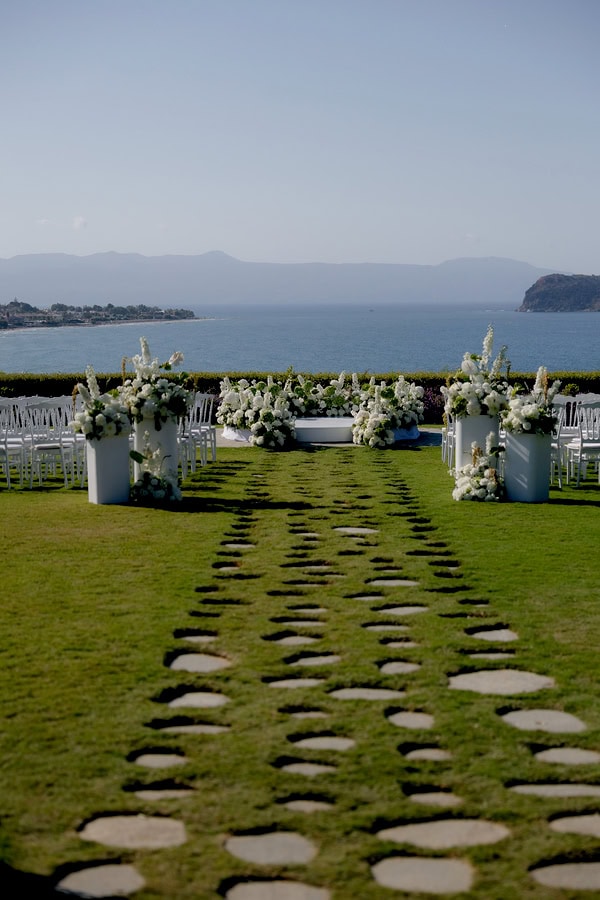 Fairytale Sea View Wedding Crete