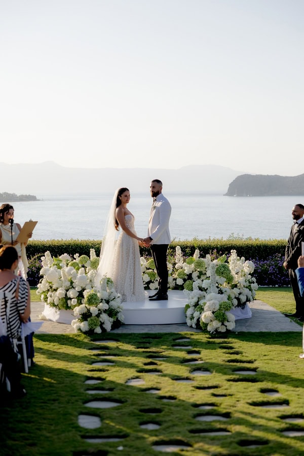 Fairytale Sea View Wedding Crete