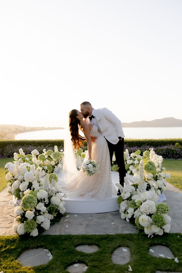 Fairytale Sea View Wedding Crete