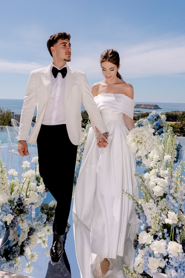 Modern Edgy Styled Shoot Cyprus Luxury Florals