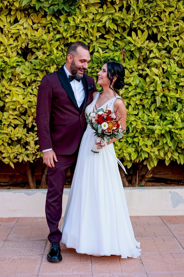 Romantic Autumn Wedding Il Villagio Athens