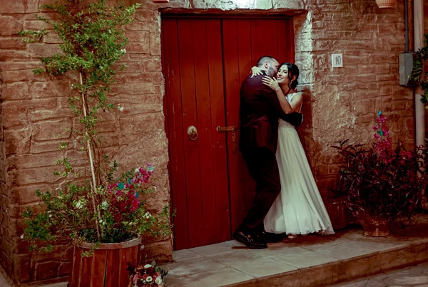 Romantic Autumn Wedding Il Villagio Athens