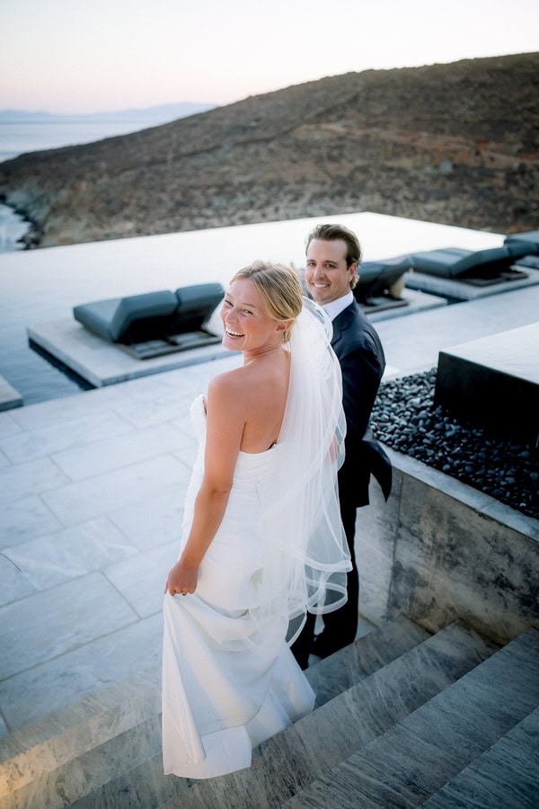 Romantic Chic Destination Wedding In Tinos