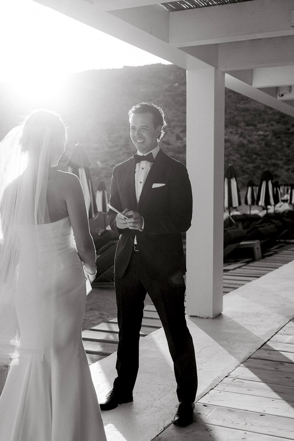 Romantic Chic Destination Wedding In Tinos