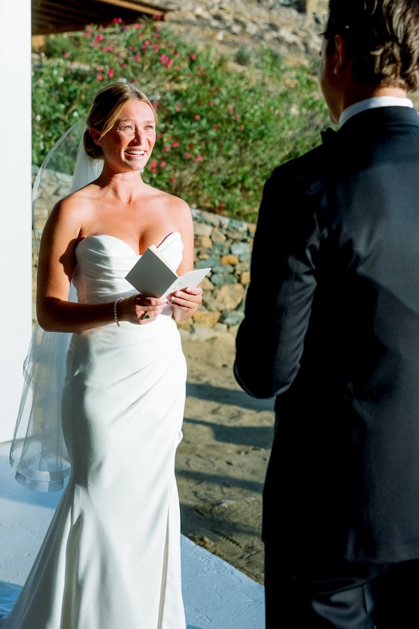 Romantic Chic Destination Wedding In Tinos