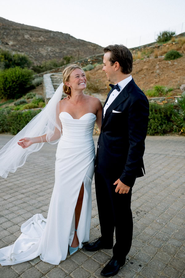 Romantic Chic Destination Wedding In Tinos
