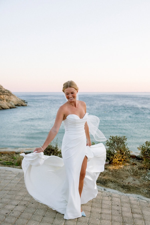 Romantic Chic Destination Wedding In Tinos