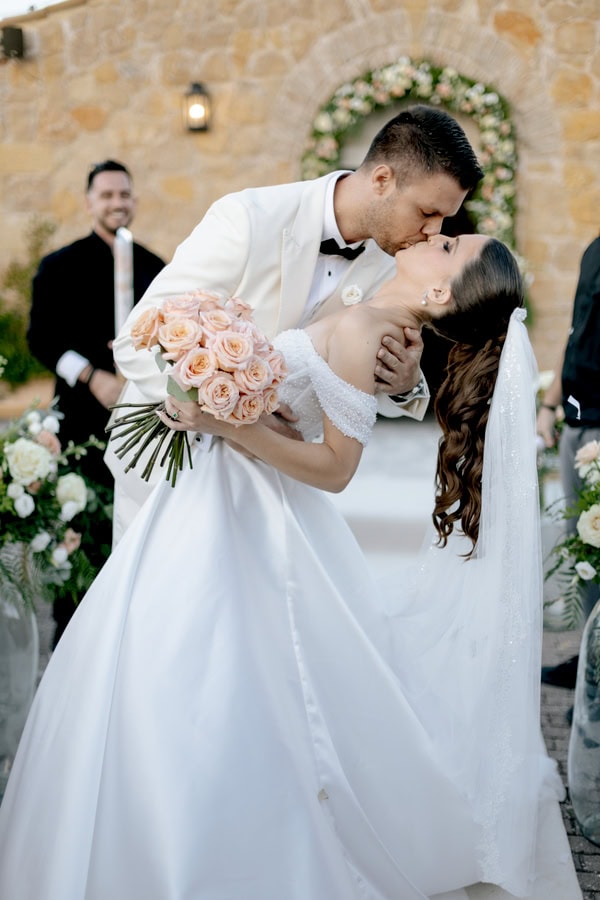 Romantic Summer Wedding At Winery