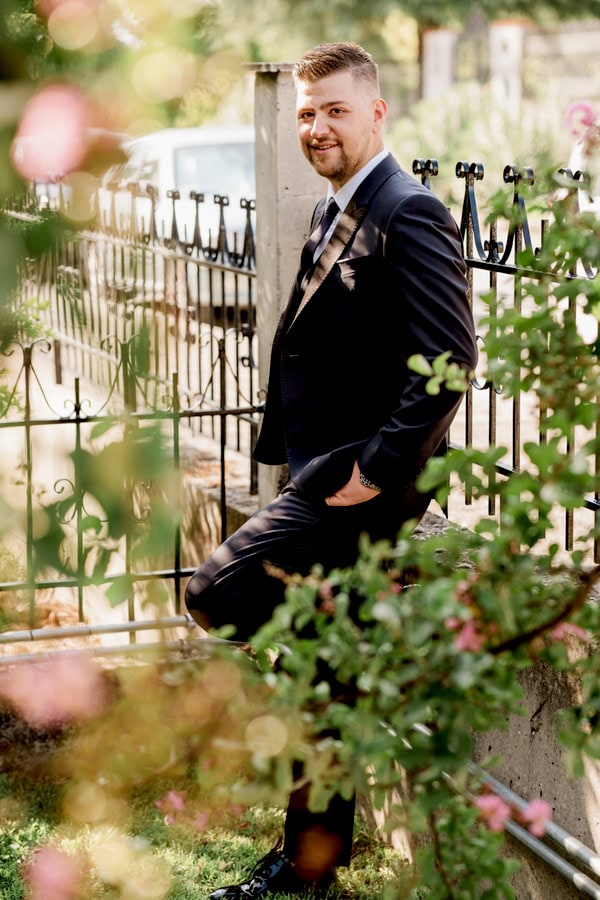 Romantic Summer Wedding Drama White Flowers