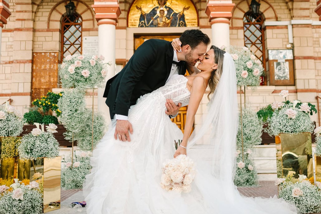 Ρομαντικός καλοκαιρινός γάμος στο Κτήμα Pietris με chic λεπτομέρειες | Κατερίνα & Ανδρέας