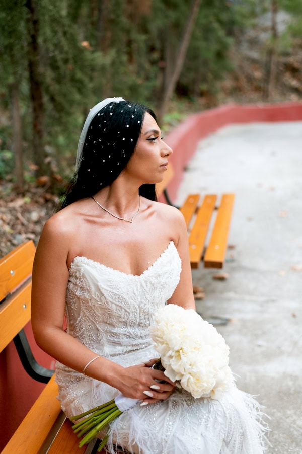 Romantic Summer Wedding Thessaloniki White Details