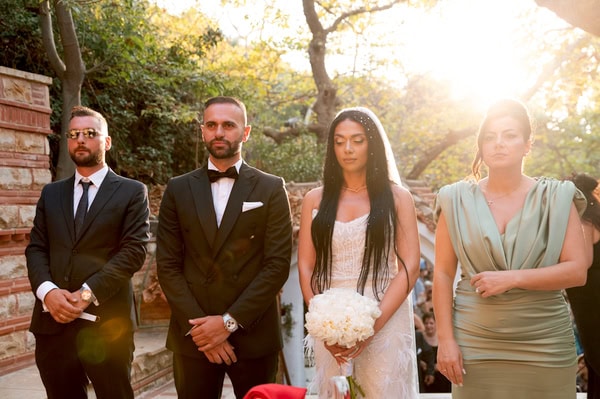 Romantic Summer Wedding Thessaloniki White Details