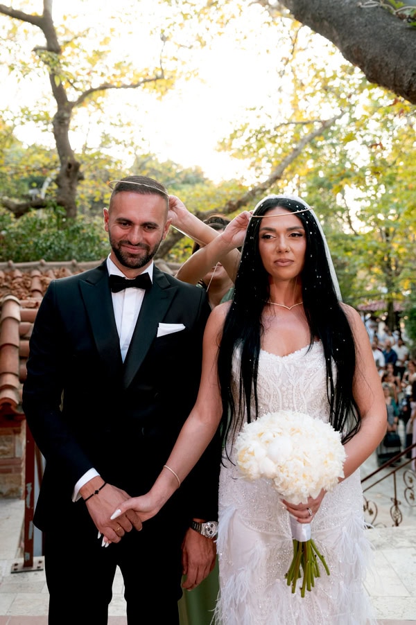 Romantic Summer Wedding Thessaloniki White Details