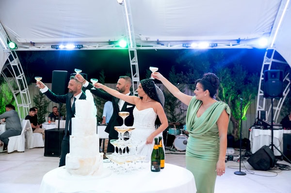 Romantic Summer Wedding Thessaloniki White Details