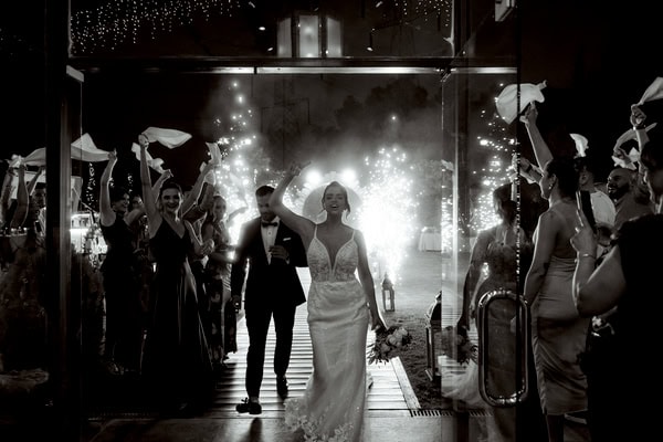 Romantic Summer Wedding White Flowers Athens