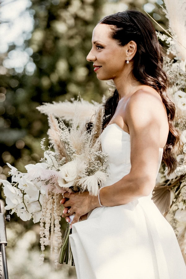 Romantic Wedding Ceremony Bohemian Details