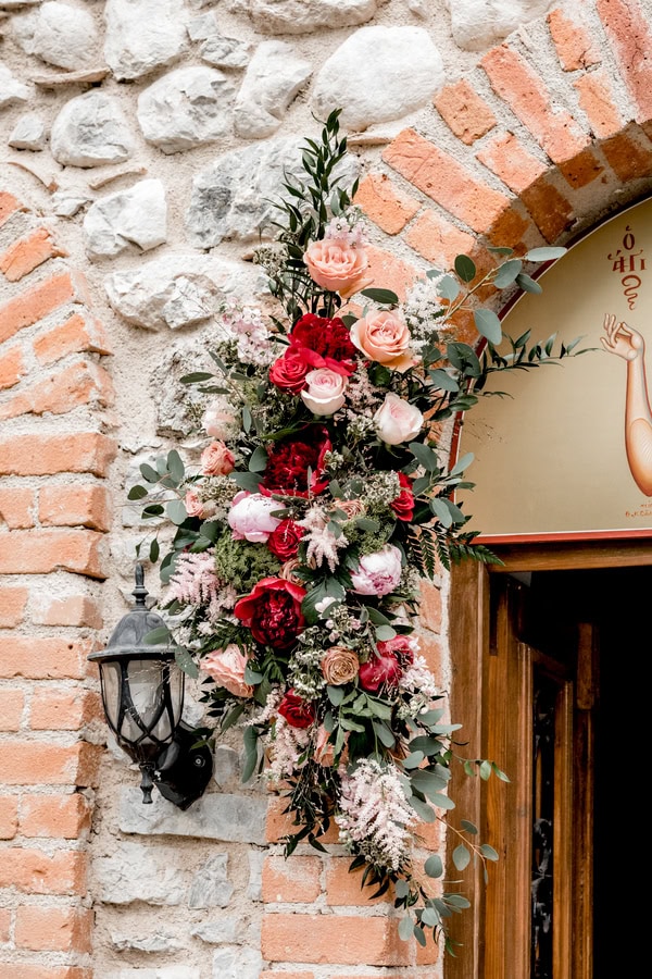 Spring Romantic Wedding Burgundy Florals Deer Valley