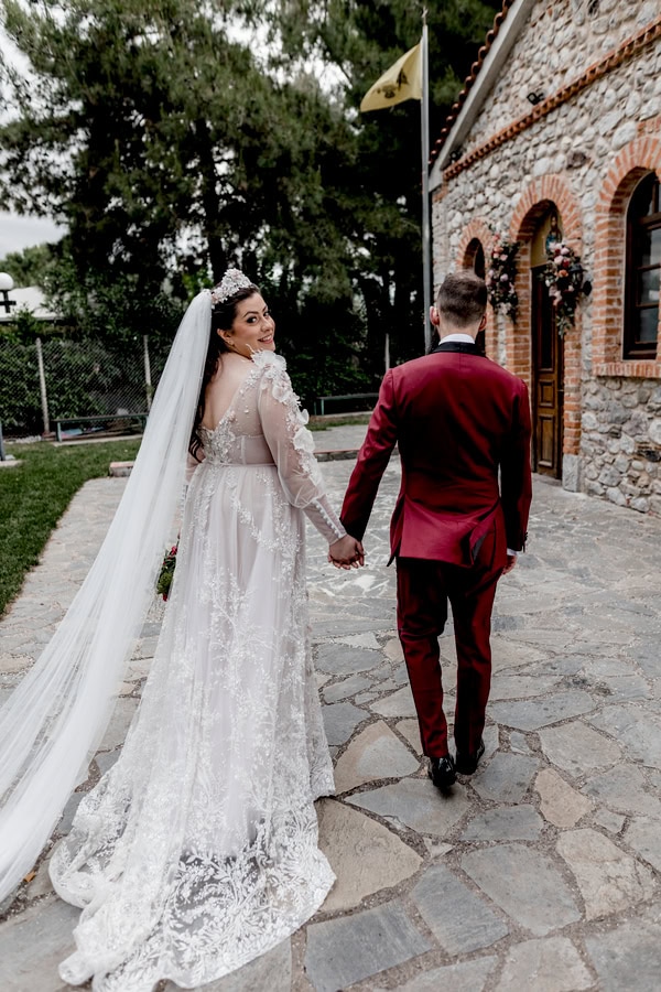 Spring Romantic Wedding Burgundy Florals Deer Valley