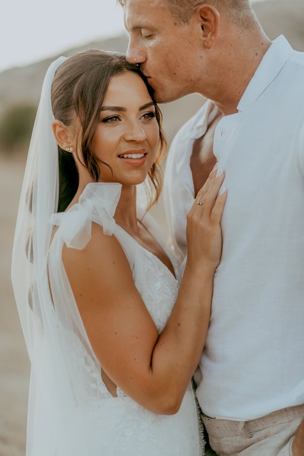 Summer Country Wedding Paphos White Florals