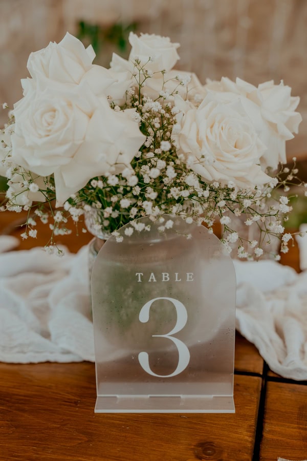 Summer Country Wedding Paphos White Florals