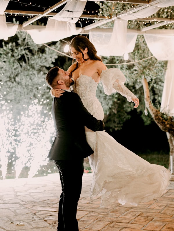 Summer Greek Italian Wedding White Decor