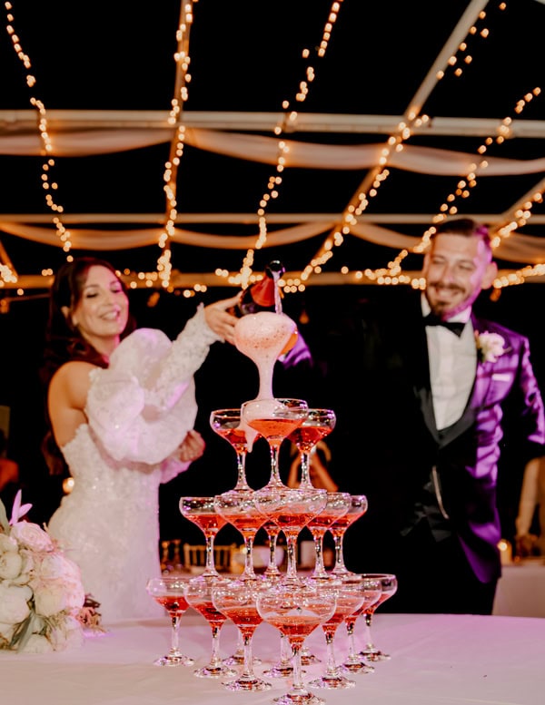 Summer Greek Italian Wedding White Decor