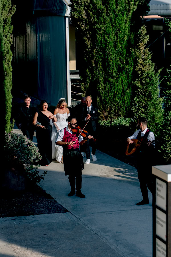 Summer Modern Chic Wedding Aphrodite Hills Resort Paphos