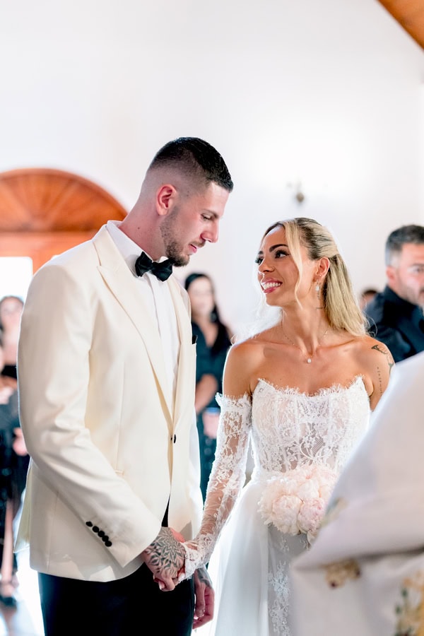 Summer Modern Chic Wedding Aphrodite Hills Resort Paphos