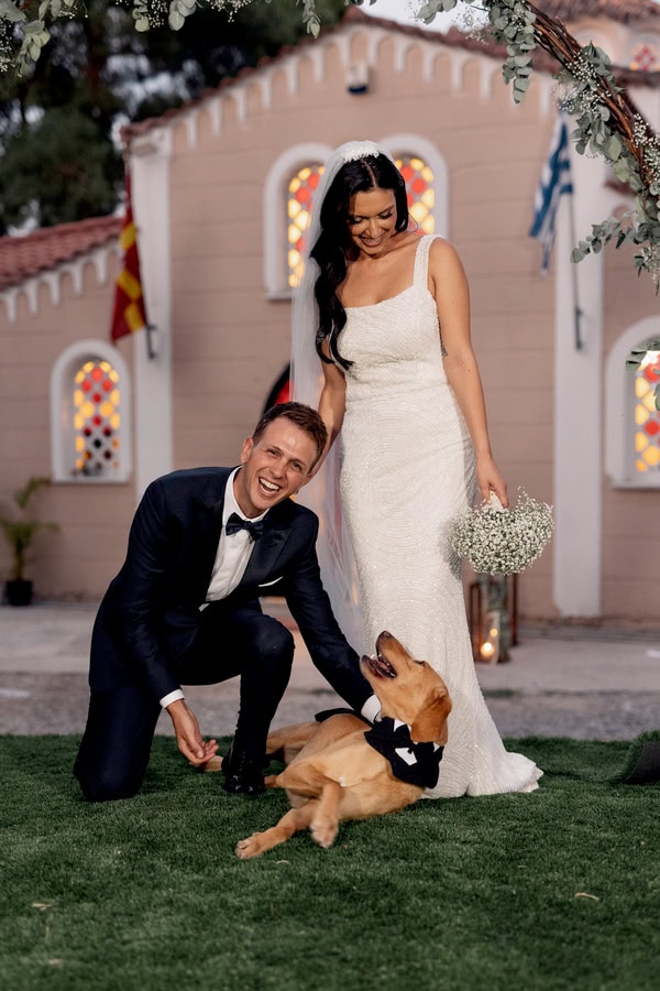 Summer Romantic Wedding Thessaloniki White Florals