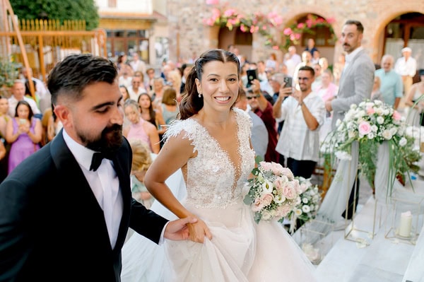 Summer Wedding By The Sea In Lesvos