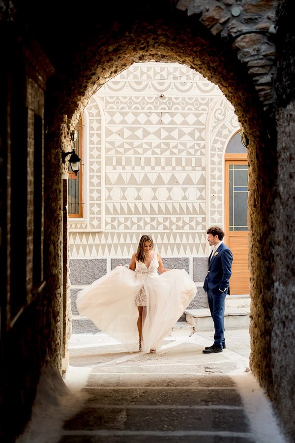 Summer Wedding In Chios Romantic Details