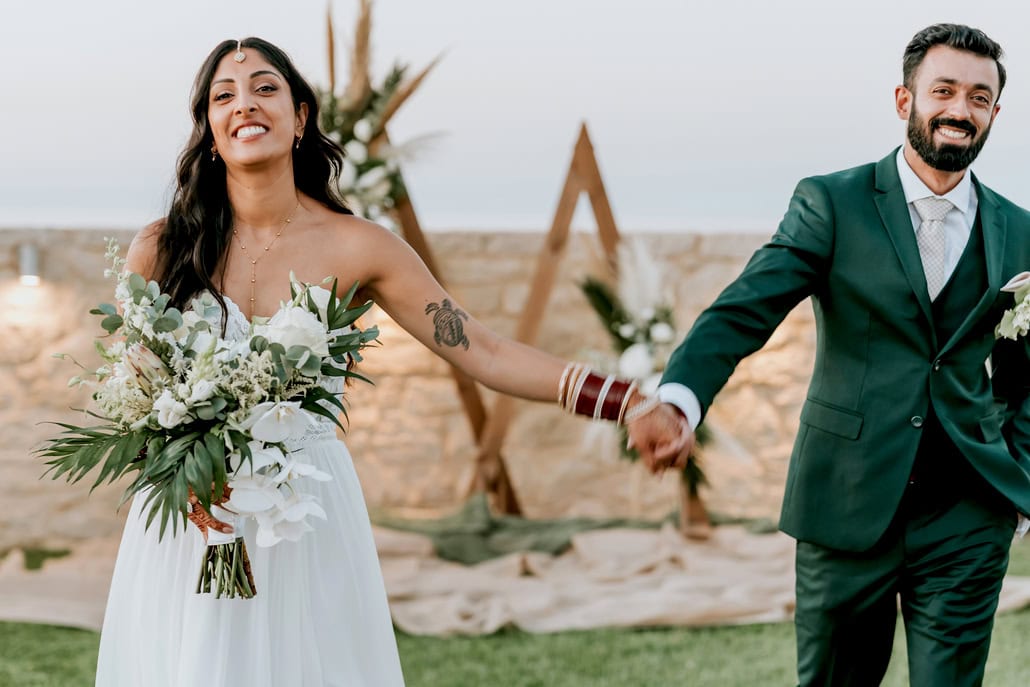 Ένας πανέμορφος ινδικός γάμος δίπλα στη θάλασσα | Juskiran & Vaibhav