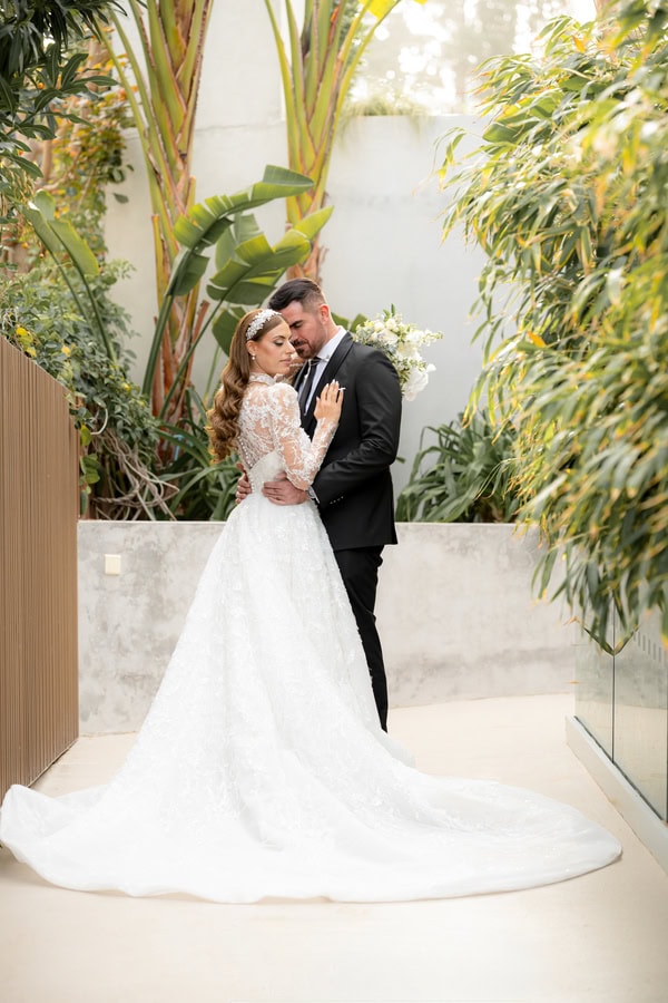 Beautiful Fall Wedding Paralimni White Blooms