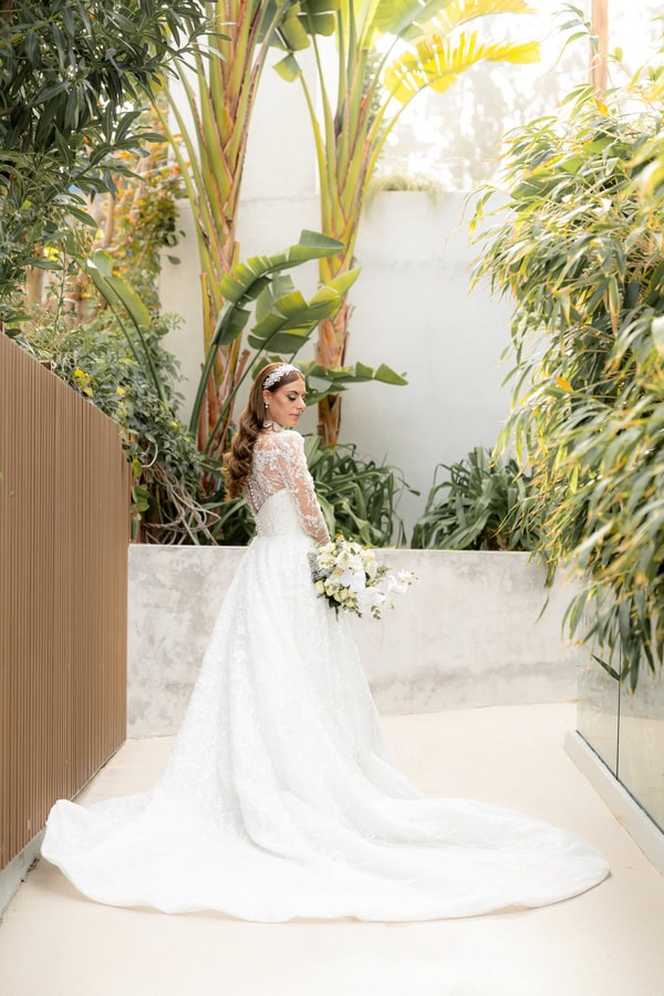 Beautiful Fall Wedding Paralimni White Blooms
