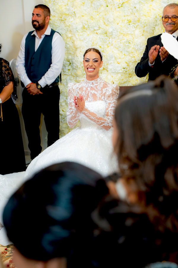 Beautiful Fall Wedding Paralimni White Blooms