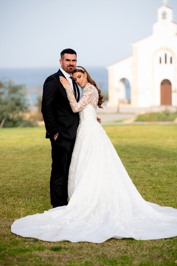 Beautiful Fall Wedding Paralimni White Blooms