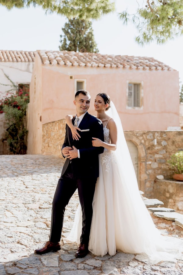 Beautiful Military Wedding White Pale Pink Flowers